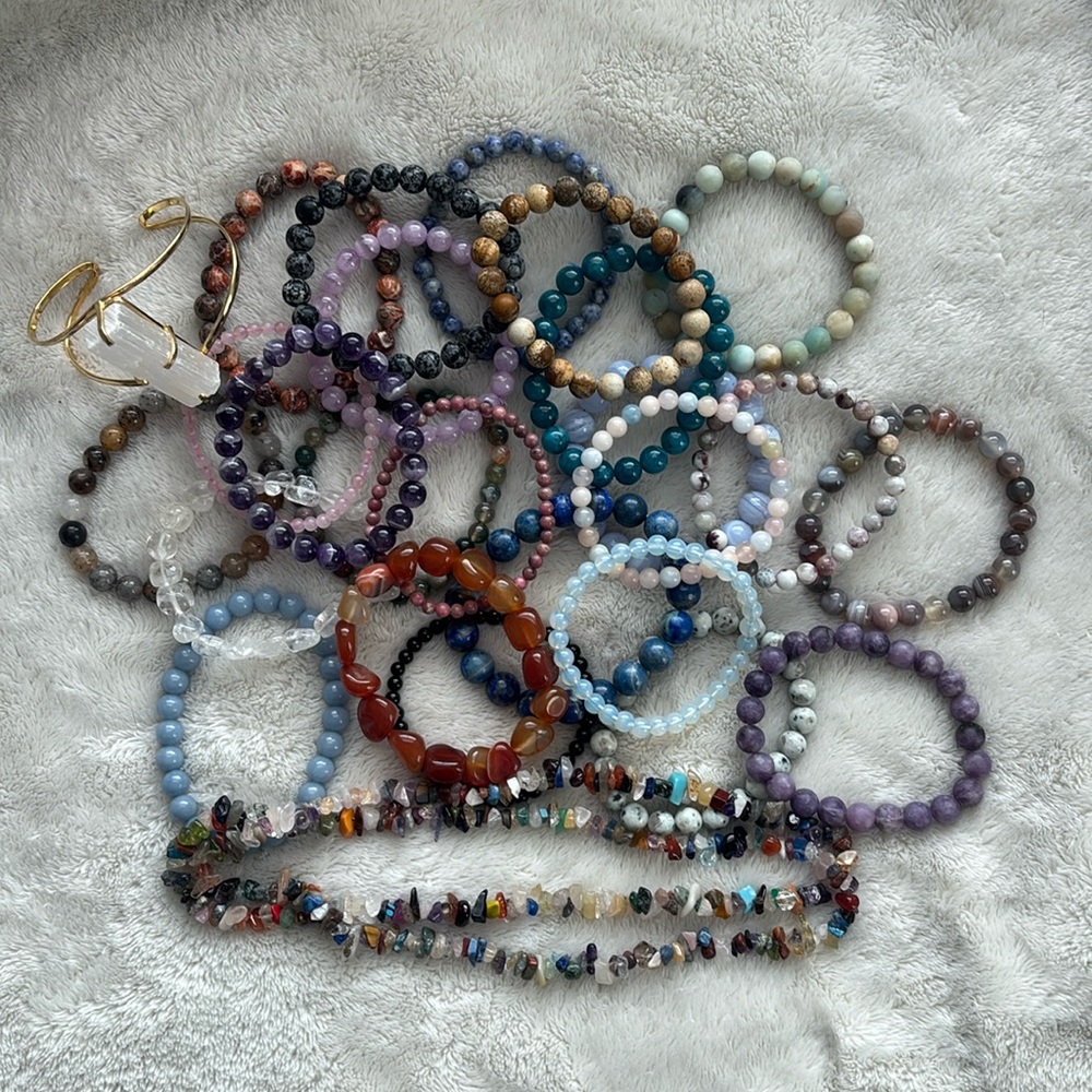 26 Crystal Bracelets